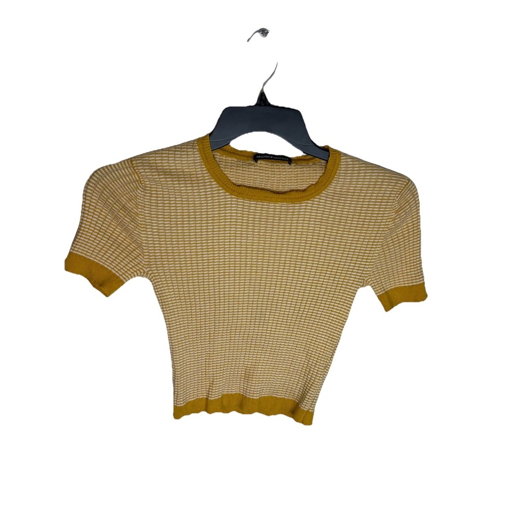 Brandy Melville Laurel top Yellow One Size See Measurements